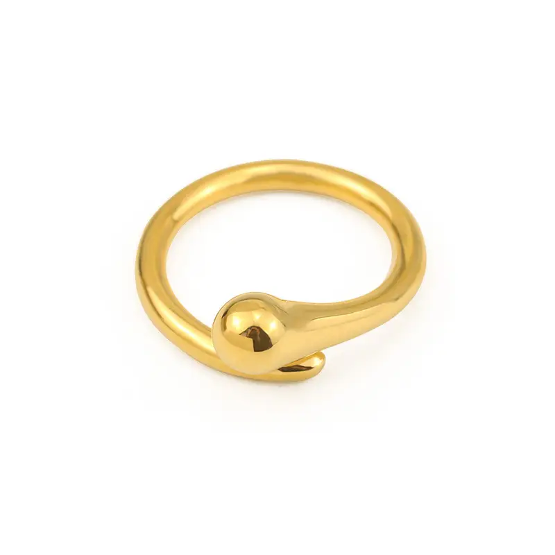 Geometric ball ring