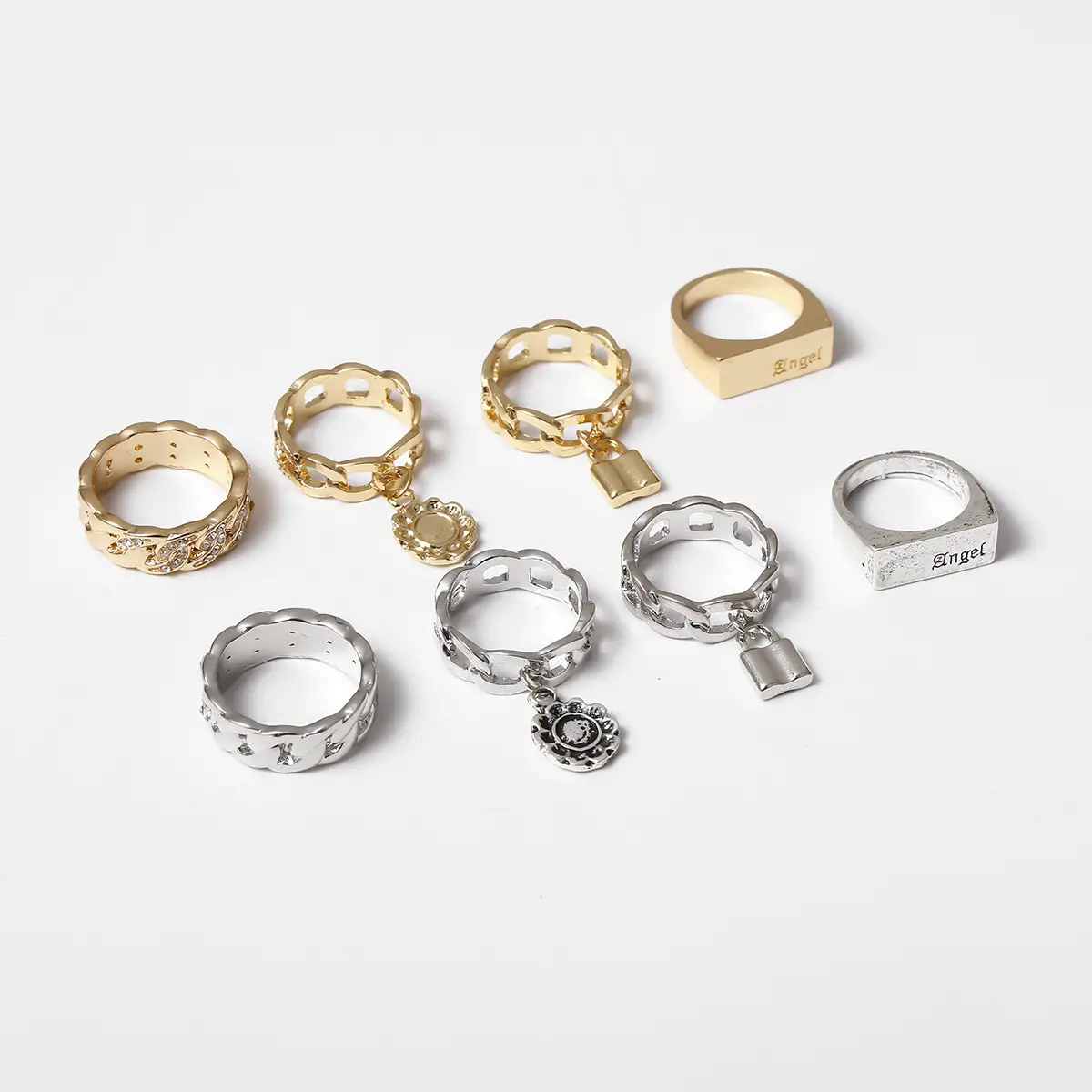 English geometric square ring