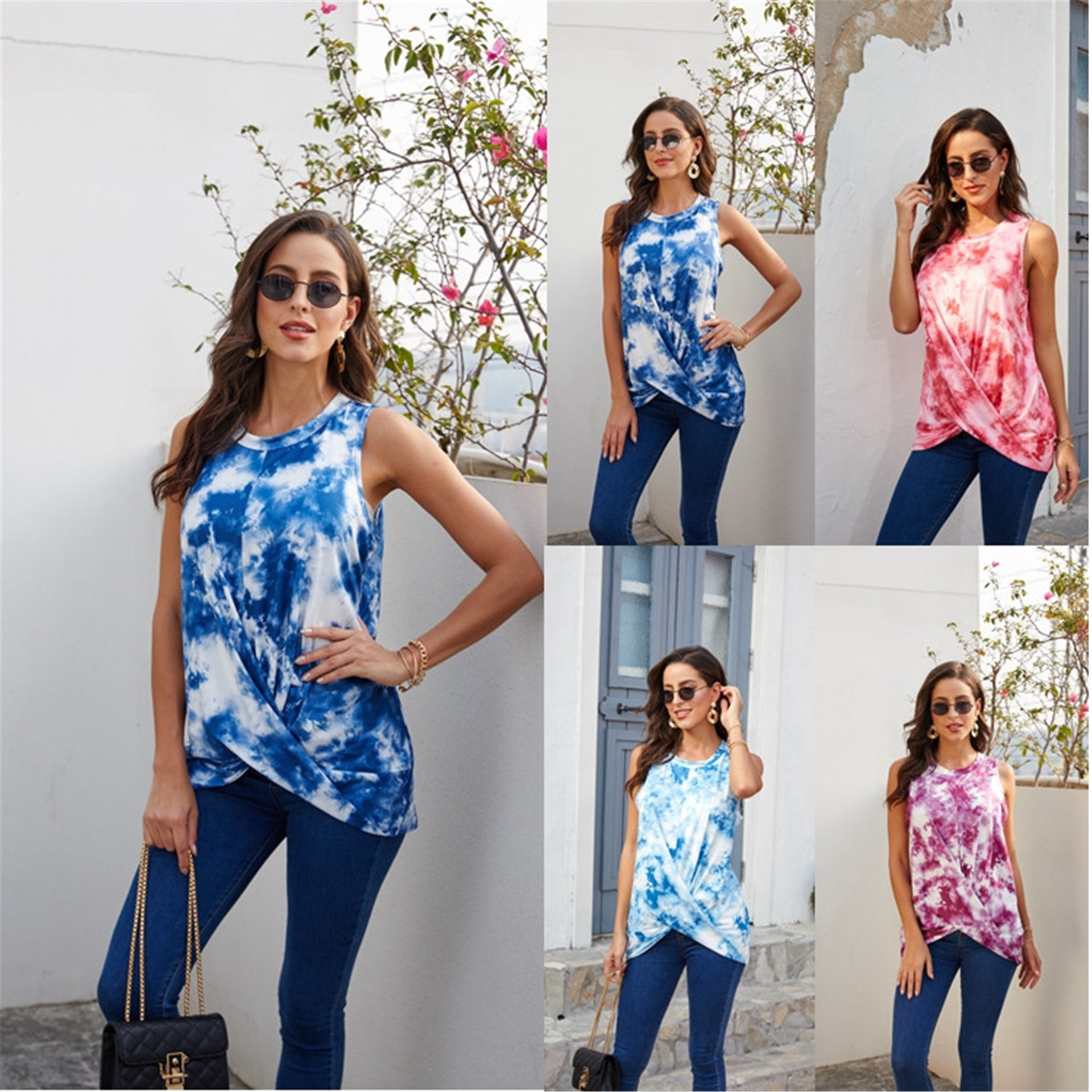 Printed cross T-shirt