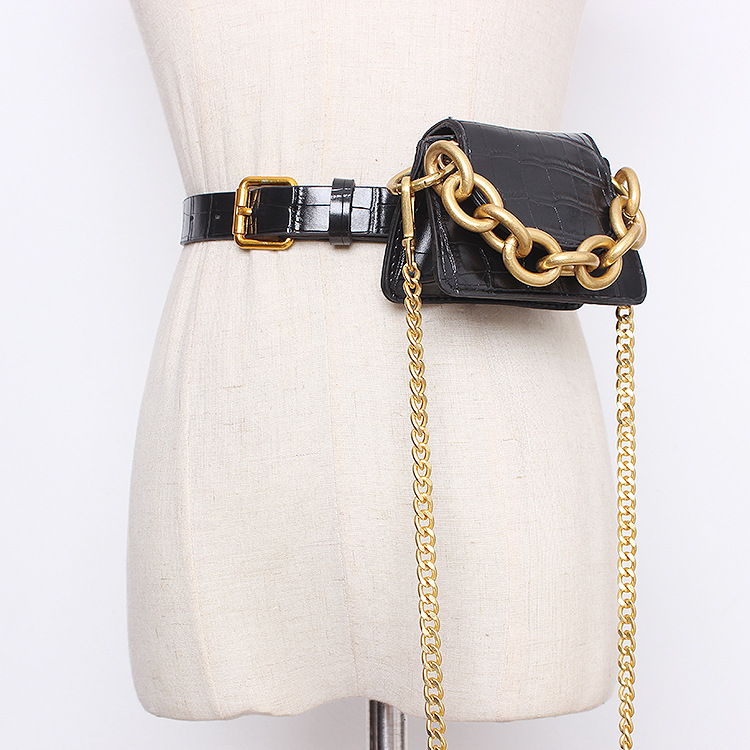 Croc PU Waist Bag