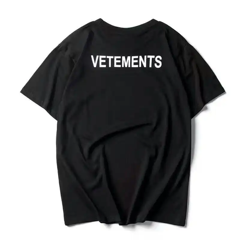 Letter printed ins loose short sleeve T-shirt