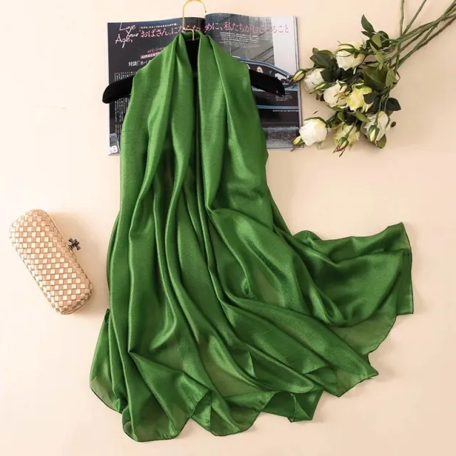 Women's cotton scarf Green - Shop at LoveMi