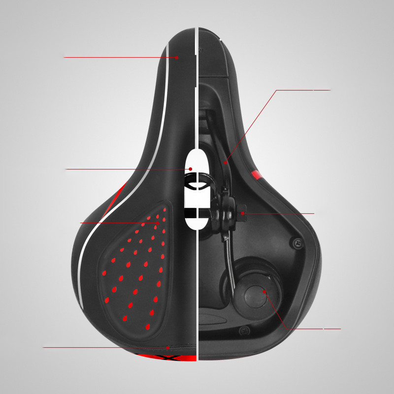 Soft silicone seat cushion for bicycle - Image 3
