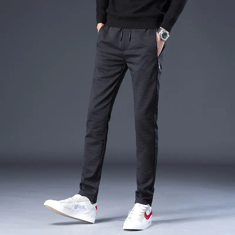 All-match loose straight spring and autumn trousers