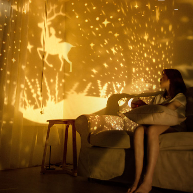 Rechargeable Starry Table Lamp, picture 2 of 4