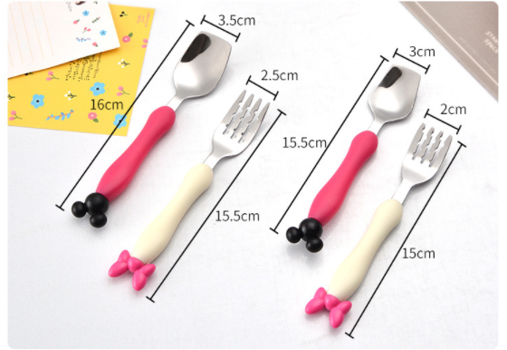 Toddler cartoon Xiao Ni rice spoon soup spoon