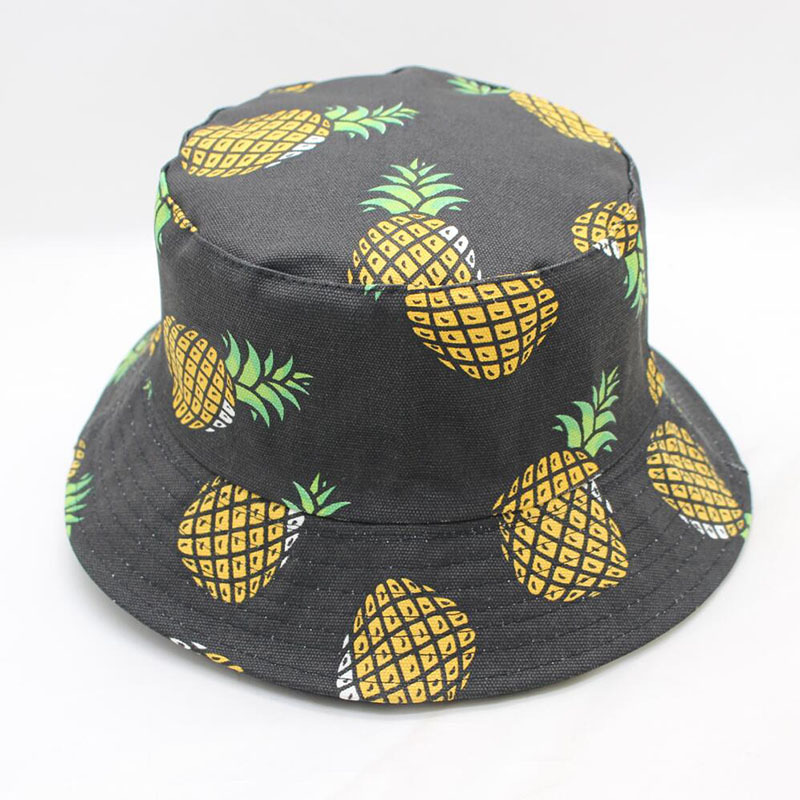 Pineapple fisherman hat Black - Shop at LoveMi