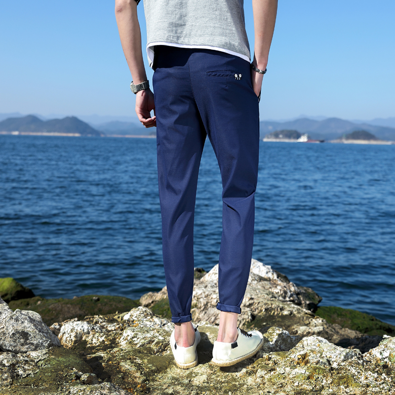 Title 7, Mens Fashion And Comfort Slim Thin Leg Pants