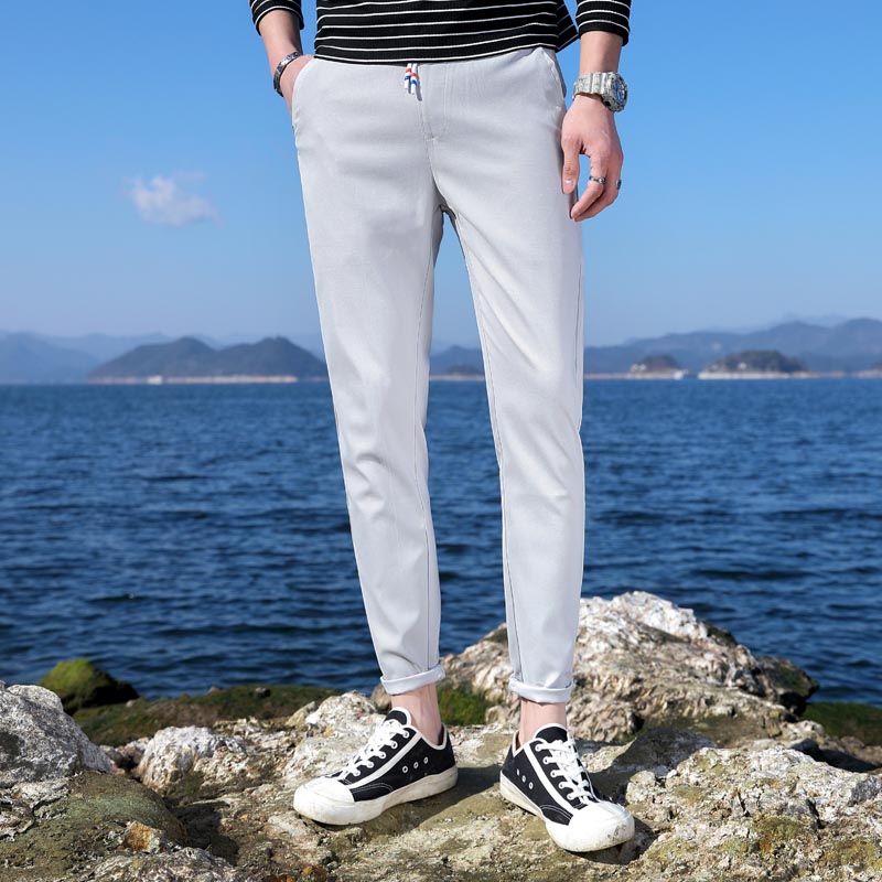 Title 1, Mens Fashion And Comfort Slim Thin Leg Pants