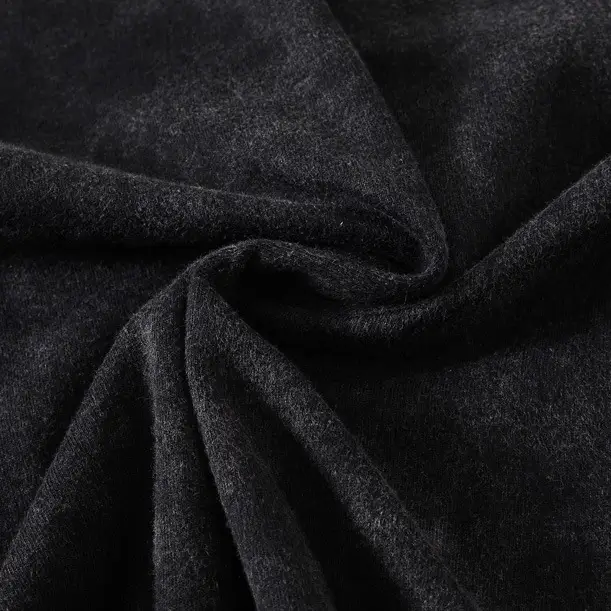Black water wash old long-sleeved