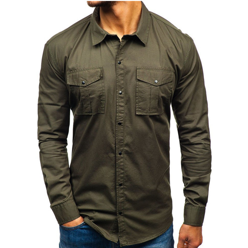Men's long sleeve tooling shirt