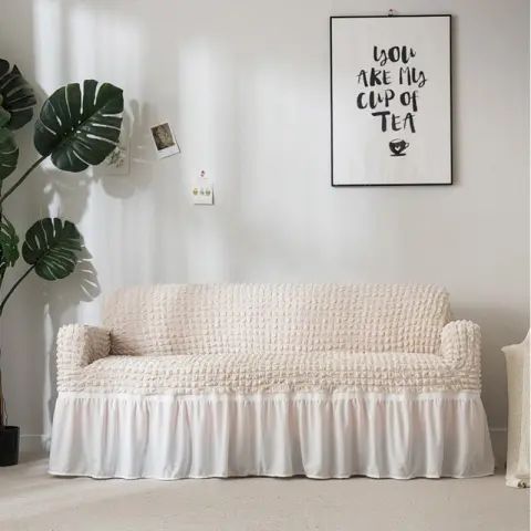 Universal INS Single Triple Leather Sofa Cloth Cover