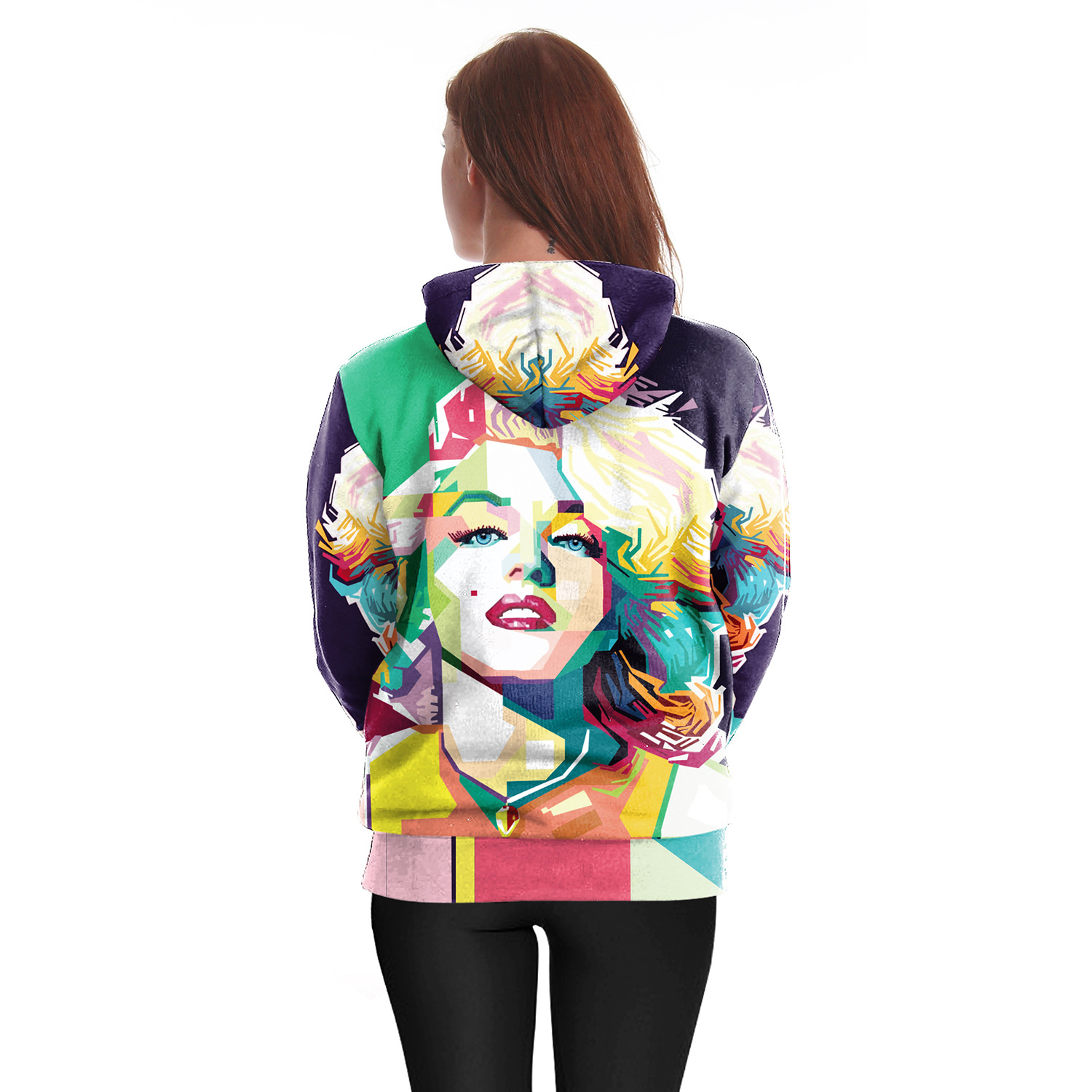 Beauty Watercolor Digital Print Hoodie