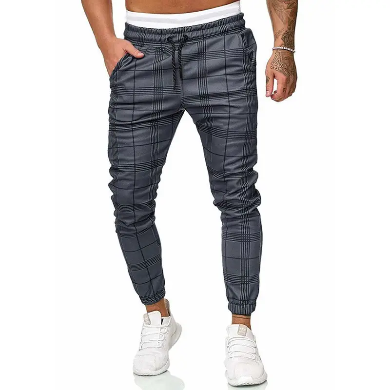 Fashionable elasticated waist trousers