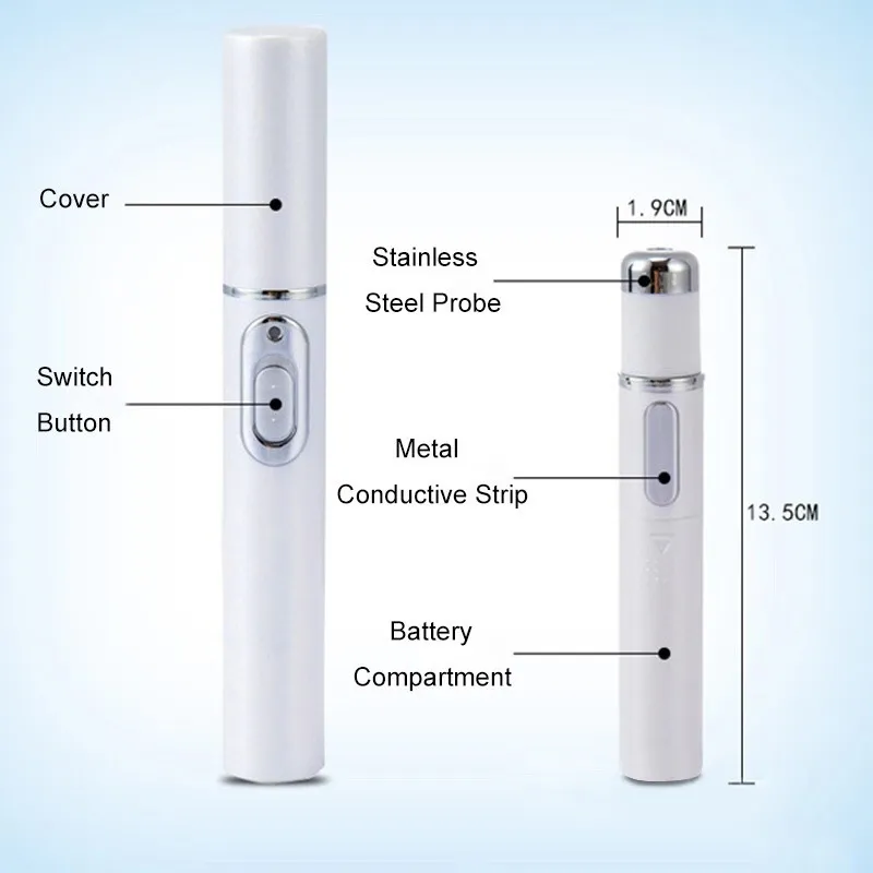 Blue Light Therapy Acne Laser Pen Soft Scar Wrinkle Removal Treatment Device Skin Care Beauty Equipment – image 8