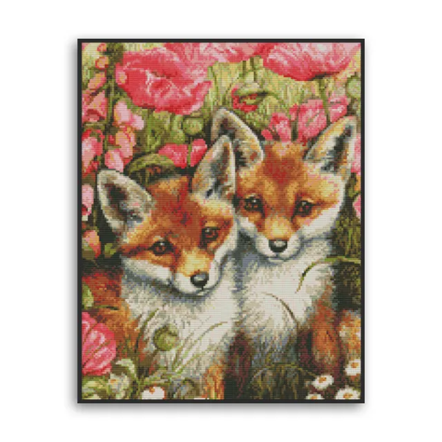 Animal series decorative painting Eco Cotton 14 Printing - Shop at LoveMi