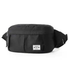 Japanese casual crossbody bag - Black - View 1