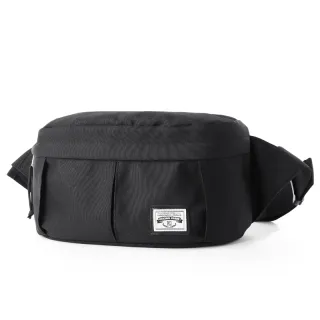 Japanese casual crossbody bag - Black