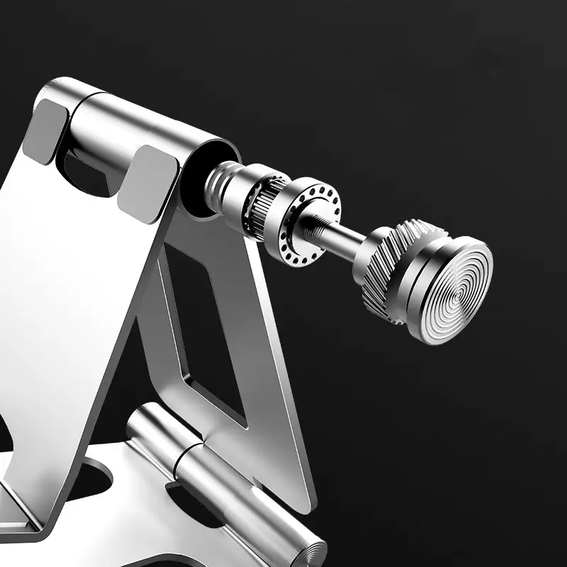 Mobile phone lazy alloy folding bracket