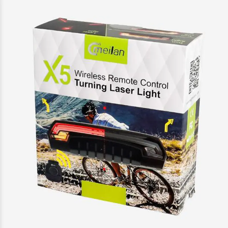 Brake Light Safety Warning Laser Bicycle Tail