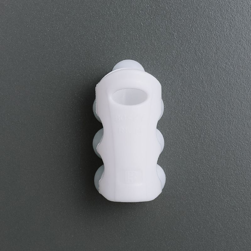Silicone shower suction cup bracket