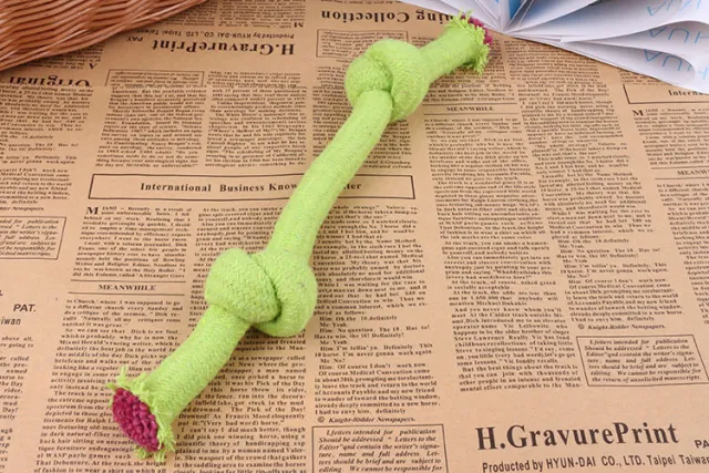 Pet cotton rope molar toy Green - Shop at LoveMi