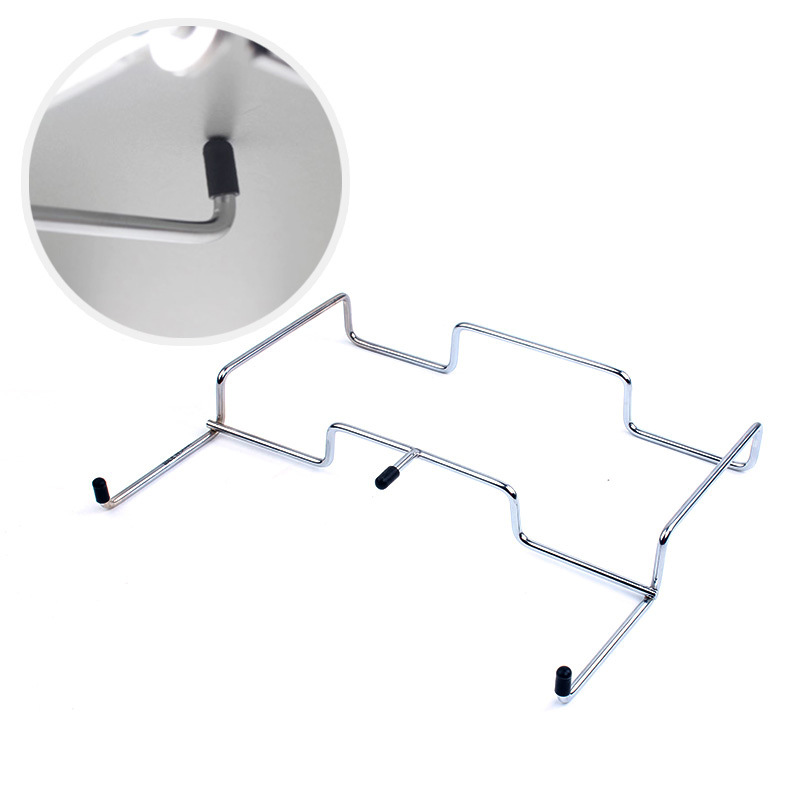 Outdoor garbage rack