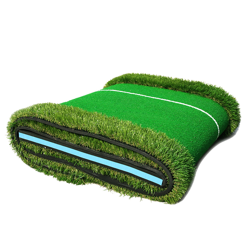 Indoor golf set putter trainer office green track practice blanket - Image 3