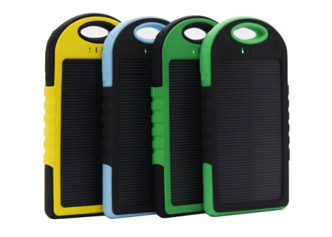 5000mA Portable Solar Power Bank