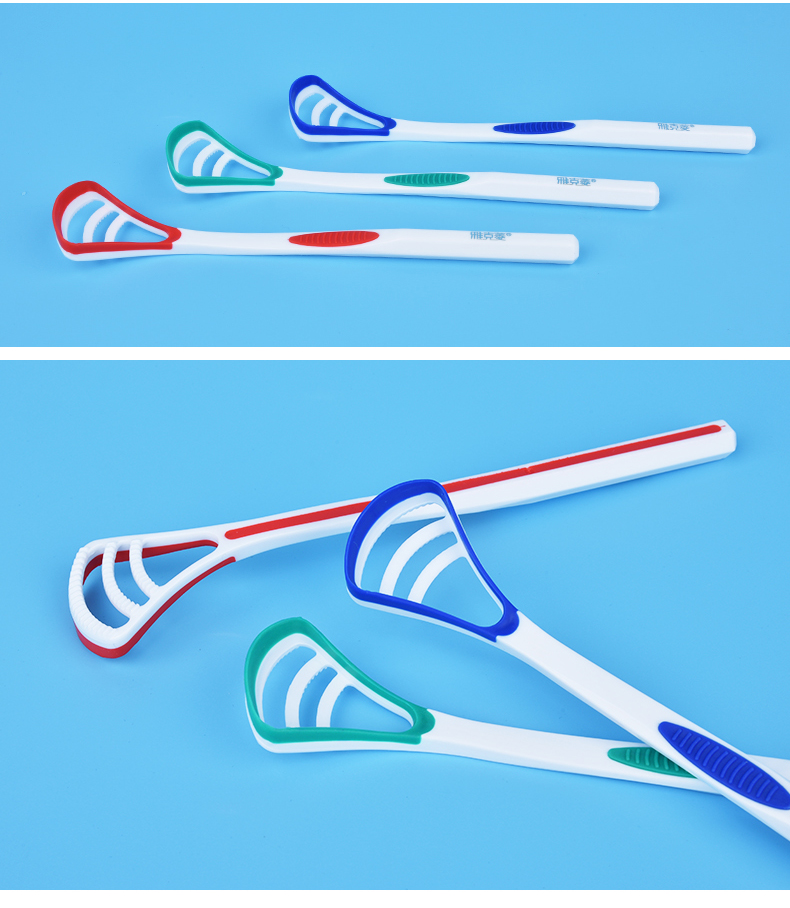 Remove bad breath, remove tongue coating, scrape tongue