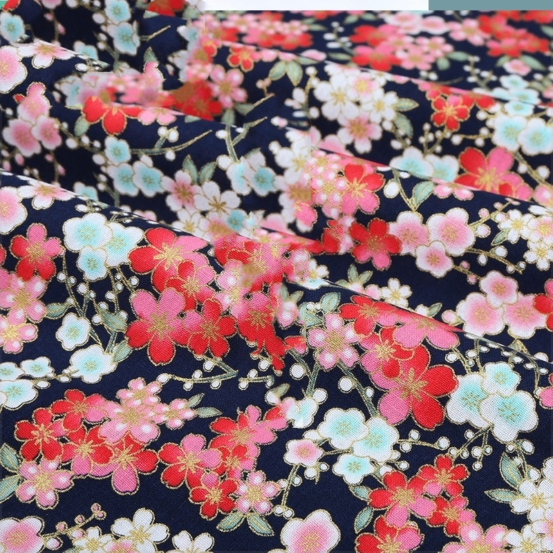 Simple quilted fabric old fabric