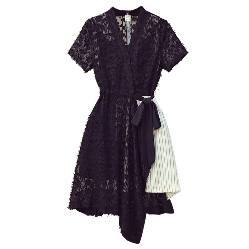 Two-piece fashion lace lace dress