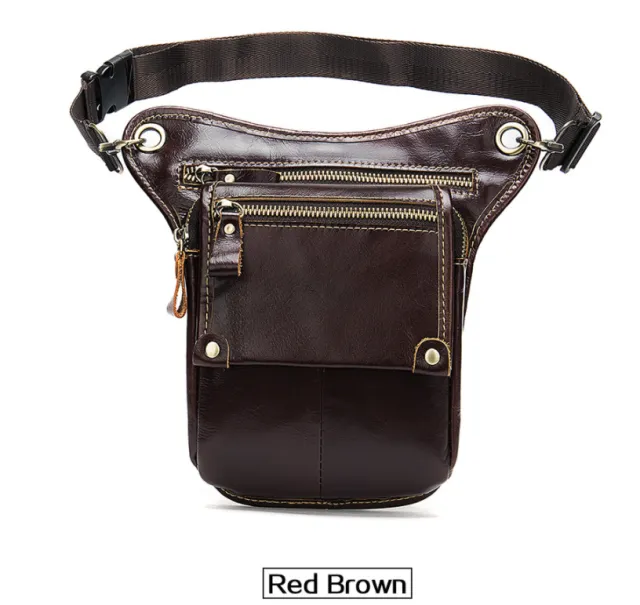 Vintage leather crossbody bag Red - Shop at LoveMi