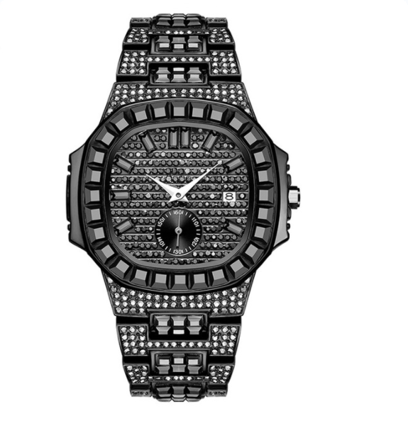 Waterproof quartz watch