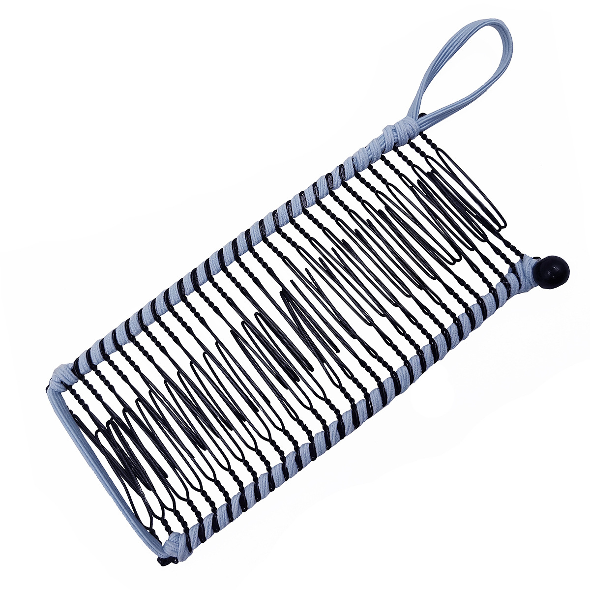 Lazy Hair Curler Banana Hairpin Curler Fashion Insert Comb Curler Blue A - Shop at LoveMi