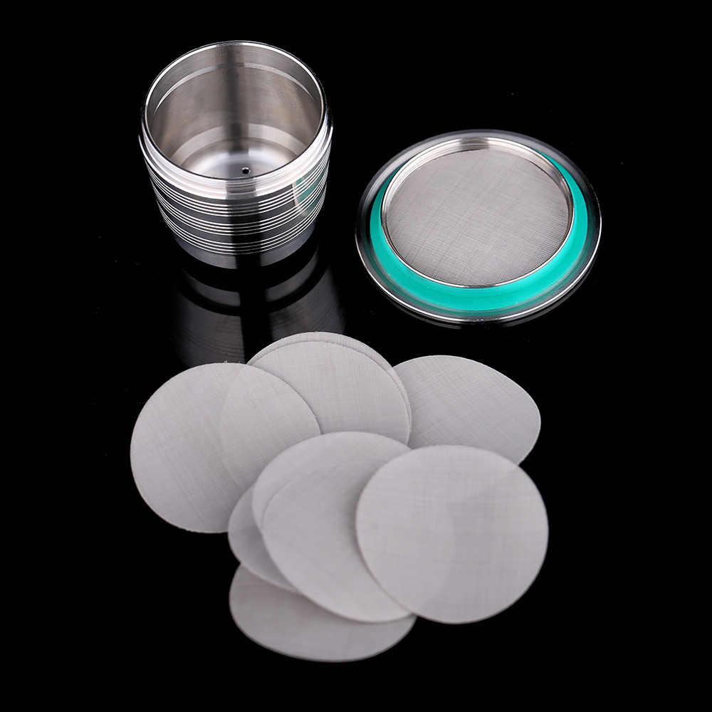 Stainless steel filter screen for coffee capsule cup