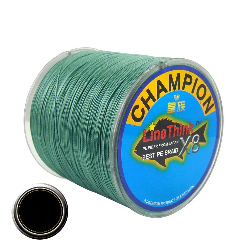 8 weaves 500m PE braided line fishing