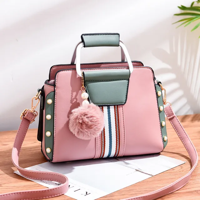 Shoulder Messenger Bag Pink - Shop at LoveMi