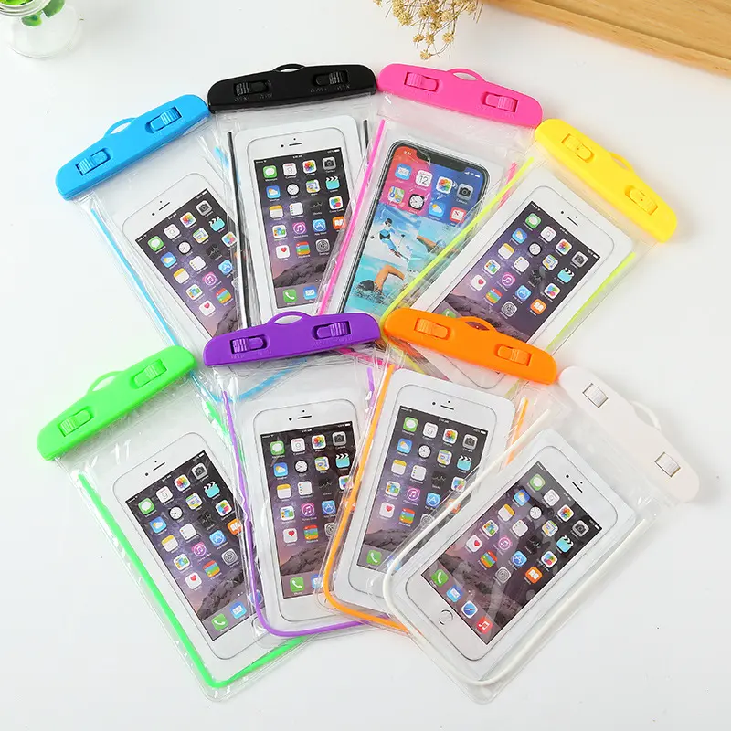 Night light mobile phone waterproof bag