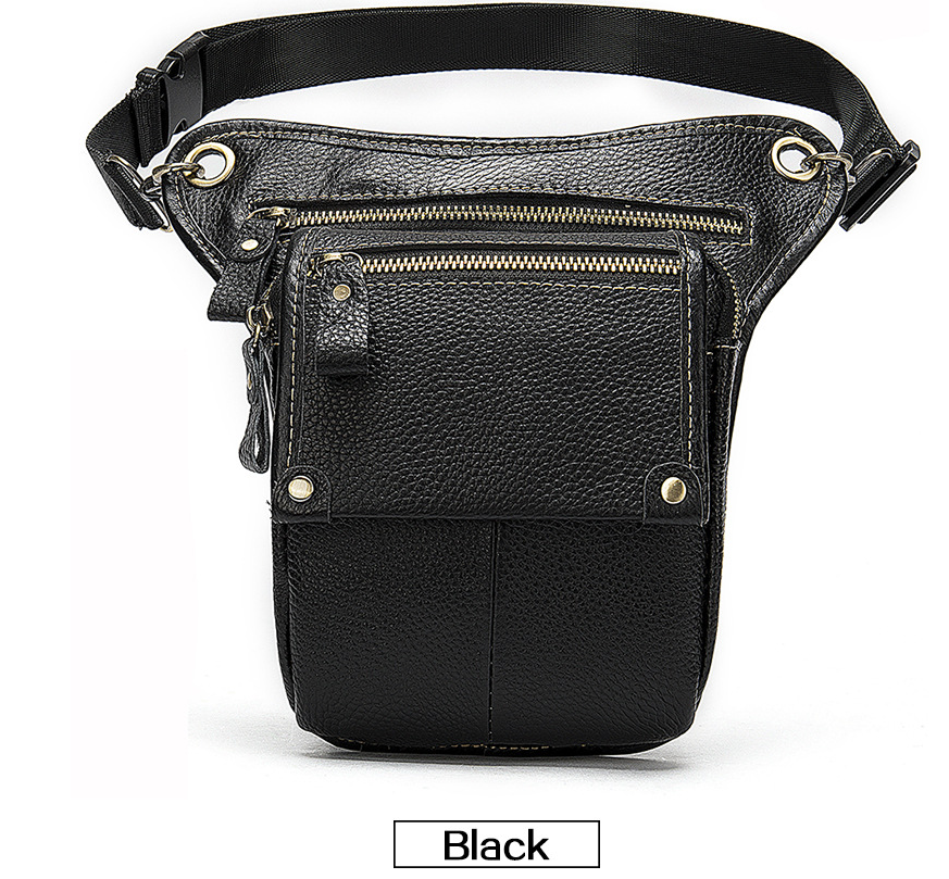 Vintage leather crossbody bag — foto 3