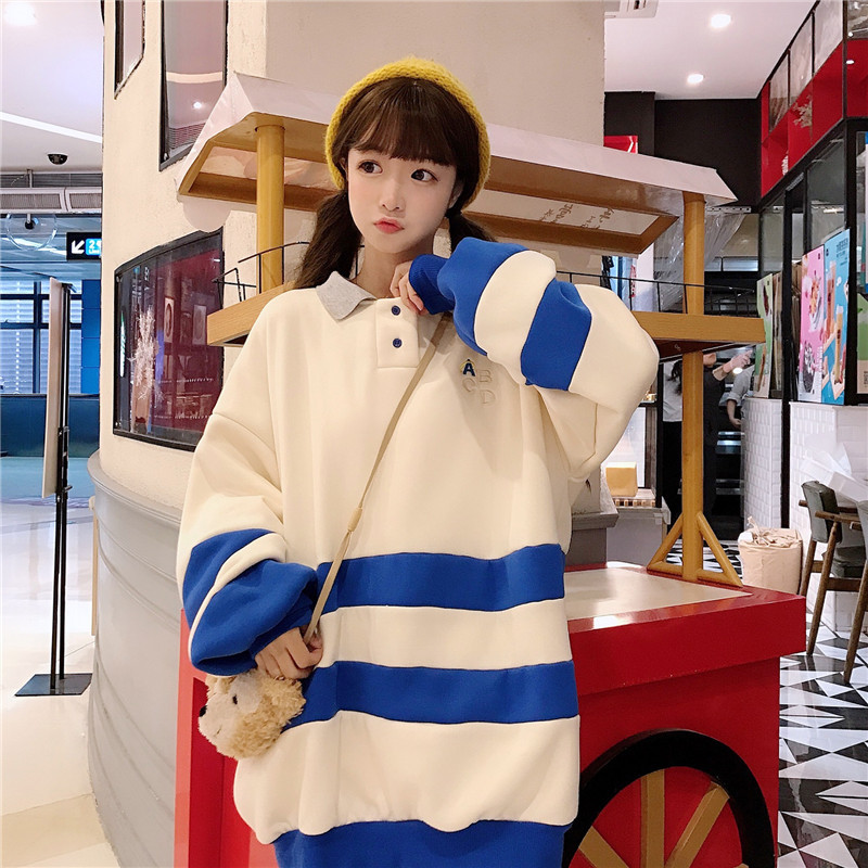 Korean style loose Harajuku lazy wind jacket