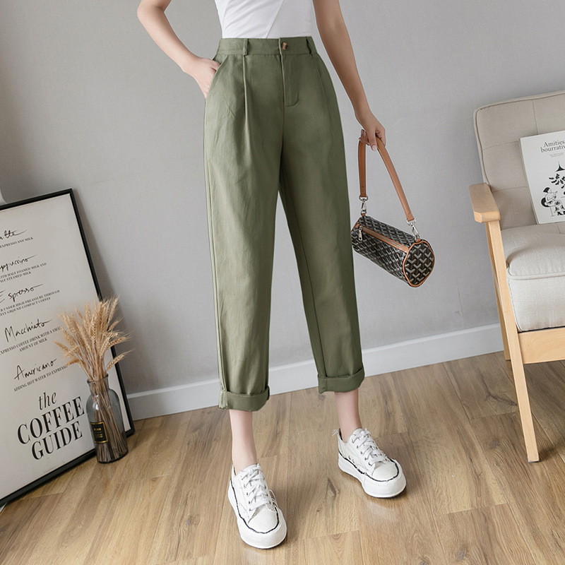Casual fashion cropped pants