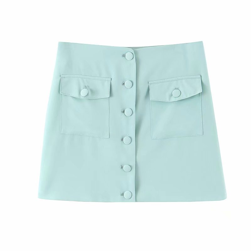 Suit skirt suit Blue - Shop at LoveMi