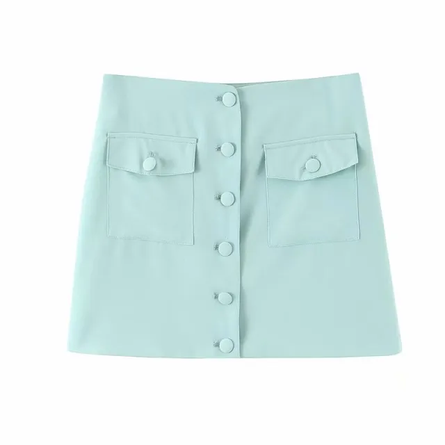 Suit skirt suit Blue - Shop at LoveMi