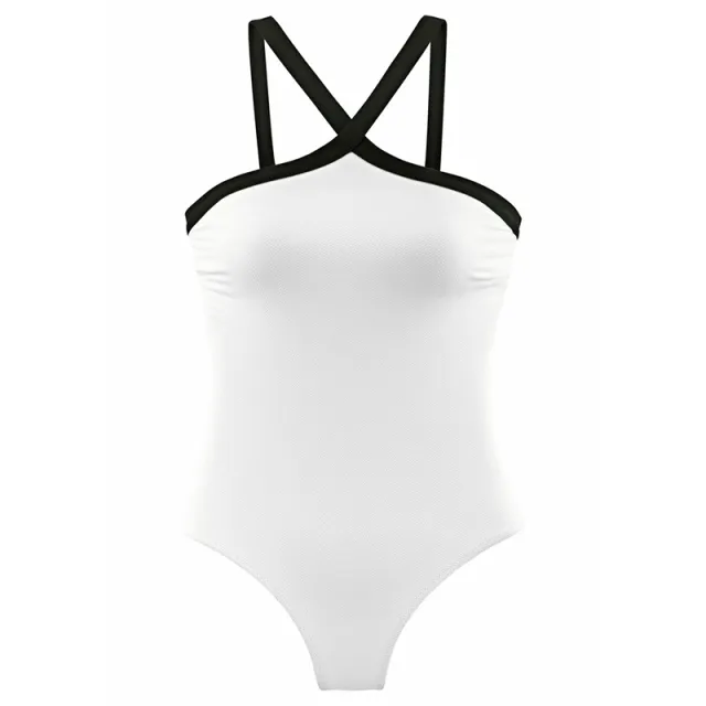 Women's one piece swimsuit White - Shop at LoveMi