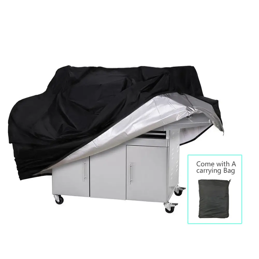 Heavy Duty Barbecue Grill Cover with Carrying Bag