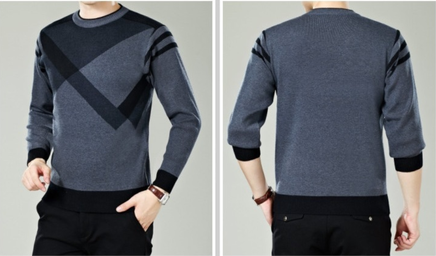 Knitwear casual sweater thickened long sleeve sweater