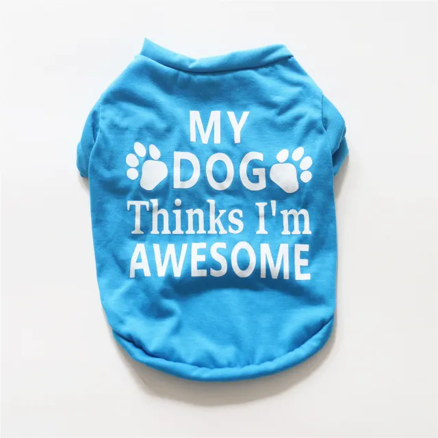 Summer pet clothes Blue - Shop at LoveMi