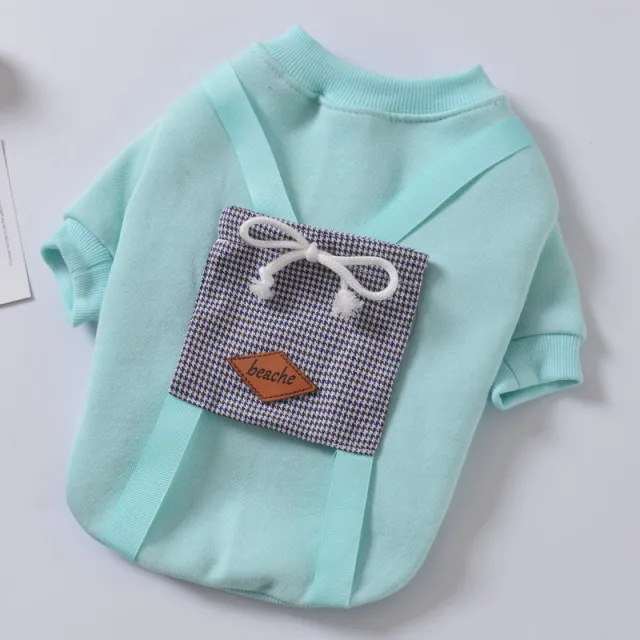 New pet dog padded sweater coat Green - Shop at LoveMi