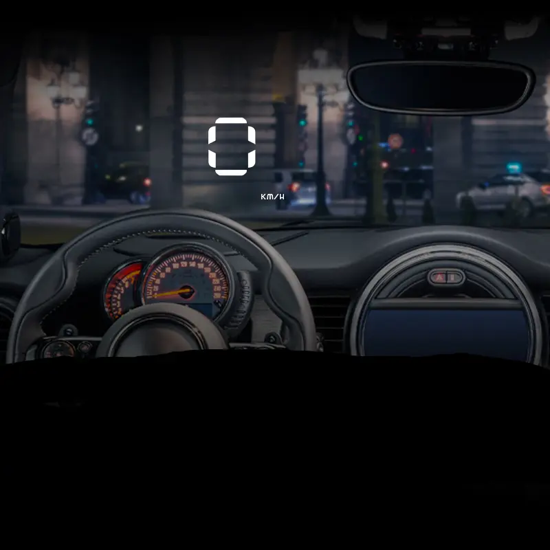 Head up display car